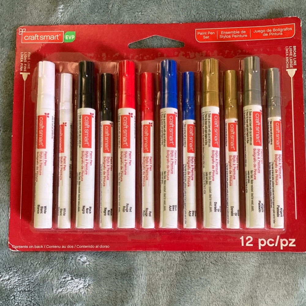 3/$18 Multi-Color Paint Pen Set